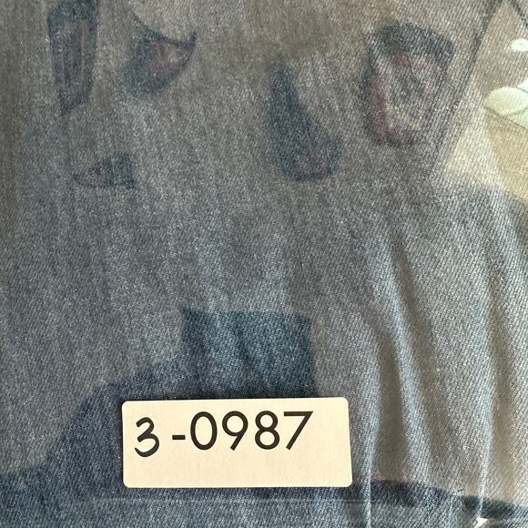 Old Navy Denim Romper Shorts Large Basque Waist Cami Bodice Festival Cowgirl EUC - Picture 10 of 10